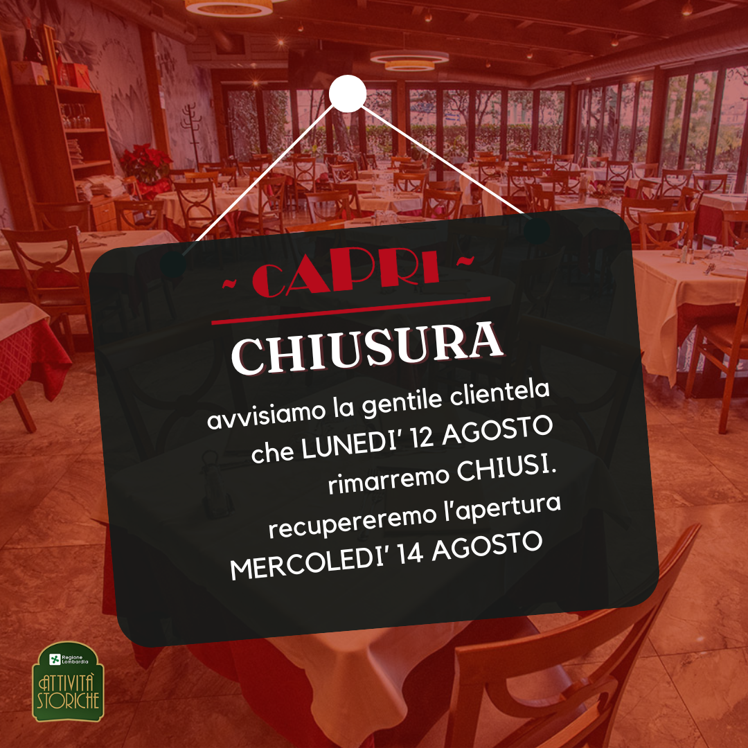 CHIUSURA