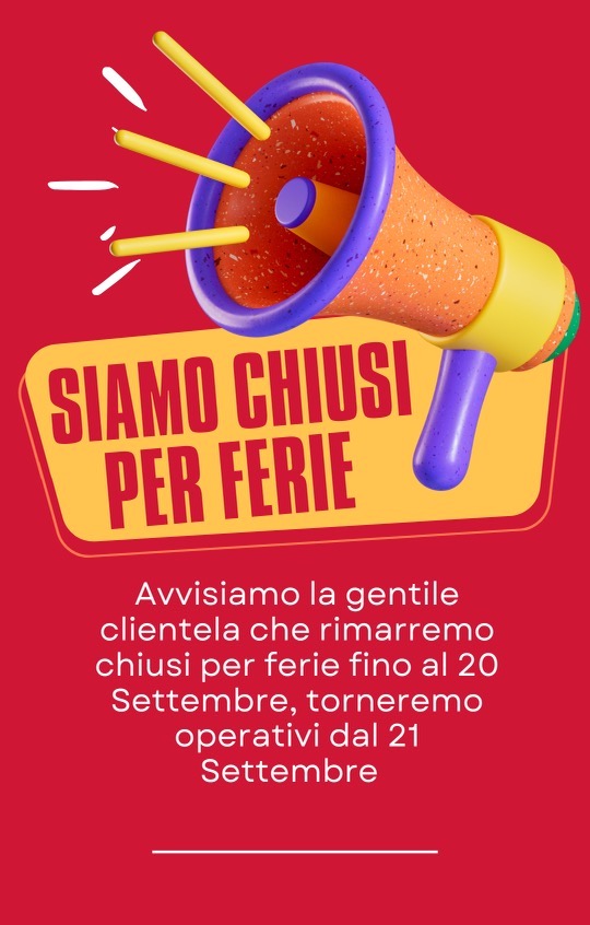 Chiusi per Ferie